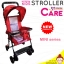 รถเข็นเด็ก รุ่น Mini HALF Stroller (แบบพิเศษ มีหลังคา - สีแดง) นั่งสบาย น้ำหนักเบา เคลื่อนย้ายง่าย ราคาถูกมาก ปี 2017 ยี่ห้อ Modern Care