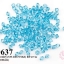 คริสตัลสวารอฟสกี้ (SWAROVSKI) สีฟ้าคราม (202) 4มิล (100เม็ด)